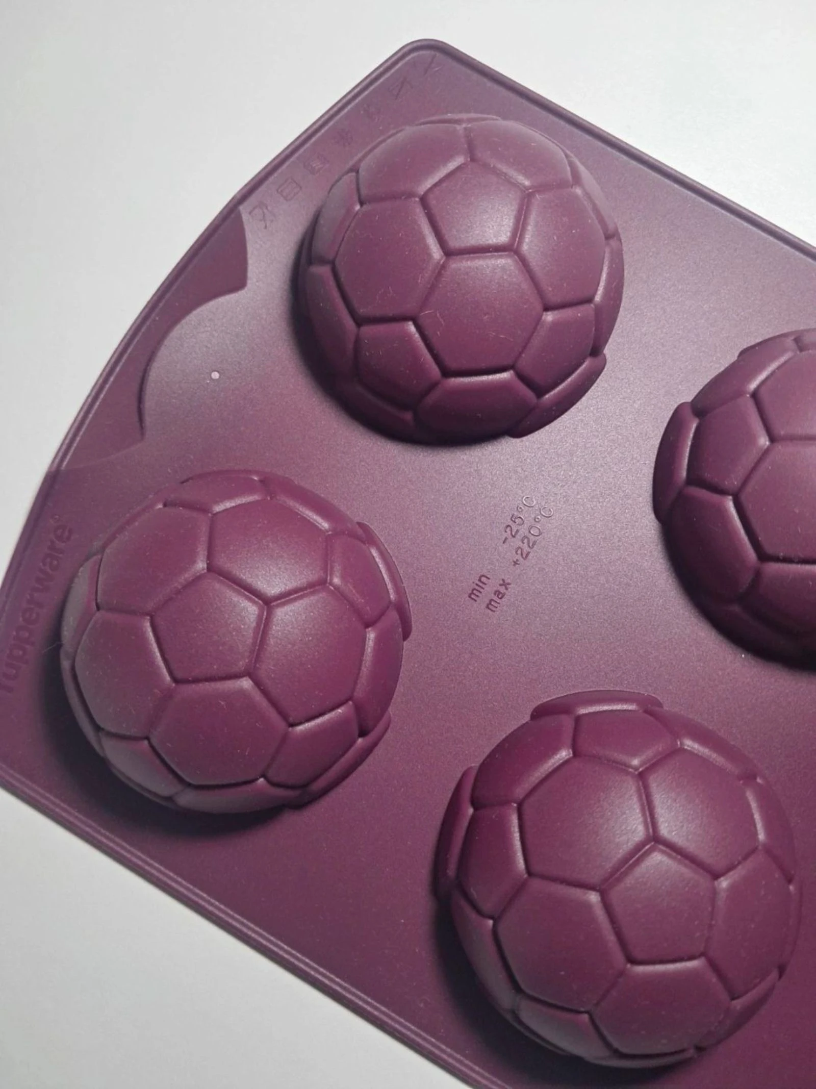 🥧 Forma de Silicone Futebol | Tupperware 🥧 – photo 7